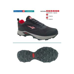 Zapato  hombre ref:jx8660m7 dk.grey \ red (38-43)