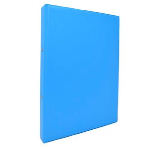 Carpeta tipo Oficio Carioca N3, Celeste, 2 Argollas, 24x31cm, 531157