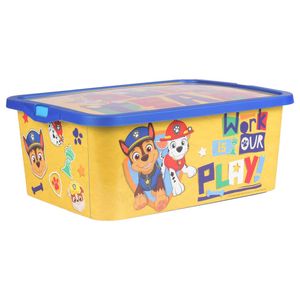 Caja plast.organizadora paw patrol boy plain 2545 13lt
