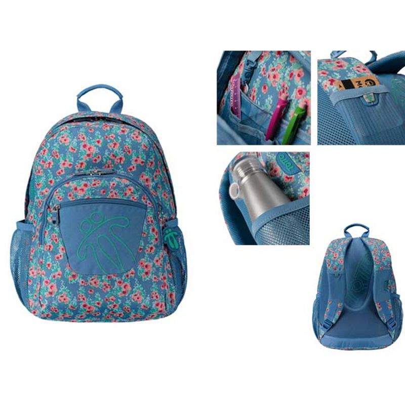 Mochila Totto Acuarela Para Mujer. Ma04eco001-1820n-1ox