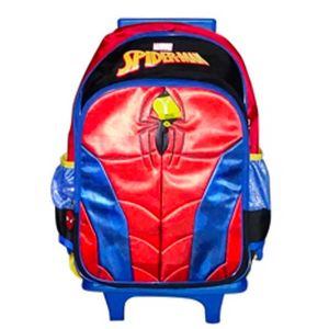 Mochila c \ ruedas spiderman ref:dwe171877-rj