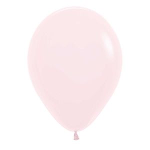 Globo pastel mate r-12 rosado 609 \ 155470 x100 pz.