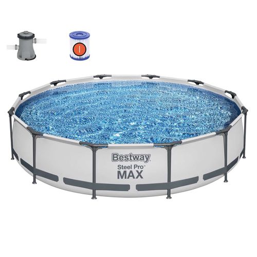Piscina de Tubo Redonda Bestway, Filtro, 366x76cm, 56417 \ 932355