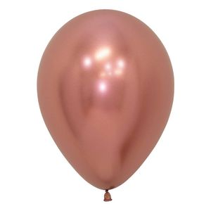 Globo reflex r-5 dorado rosa 968 \ 169873 x50 pz.