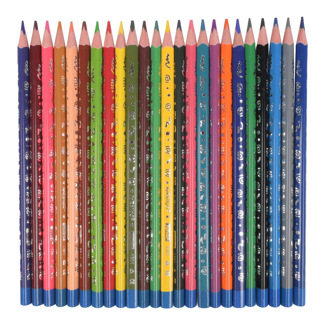  Lápices de colores, caja de 150 colores surtidos, goma de  borrar triangular y sacapuntas (1800059 + VE99016 + 1774265) de Prismalcolor