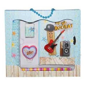 Diario con Accesorios, Diseños Surtidos, 15x11x1cm, 640613-S 700250