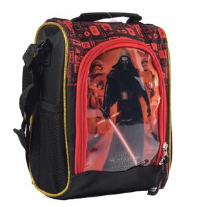 Lonchera Star Wars, Negro con Rojo, 11x19x25cm, EHB162130-NG