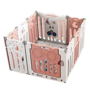 Corral plast.infantil pink l-zdwl02 (106x106x63cm)