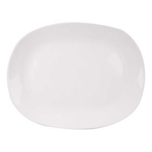 Plato tendido cuadrado opal blanco ref:lkyp120 12