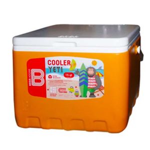 Hielera Rectangular Basa, Colores Surtidos, 14lt, 33.5x28cm, 8885