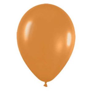 Globo metalico r-5 dorado r 570 \ 208275 x100 pz.