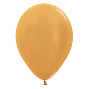 Globo metal r-9 dorado r 570 \ 228273 x100 pz.