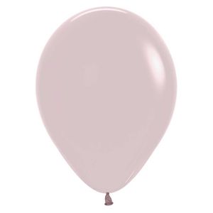 Globo pastel mate r-5 rosado 609 \ 155418 x100 pz.