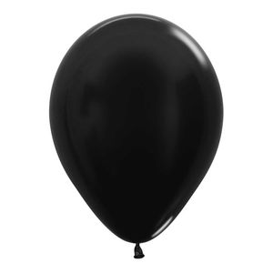 Globo metalico r-5 negro 580 \ 209074 x100 pz.