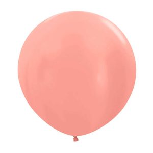 Globo metal r-24 dorado rosa 568 \ 152059 x3 pz.