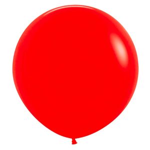 Globo fashion s r-24 rojo 015 \ 151632 x3 pz.