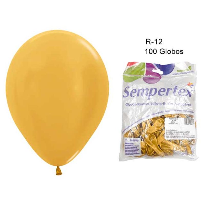 Globo r12 llanos colores pastel (100 unidades) - El Rey Importadora