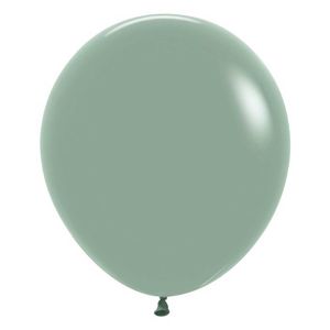 Globo pastel dusk r-18 verde laurel 127 \ 395463 x25pz.