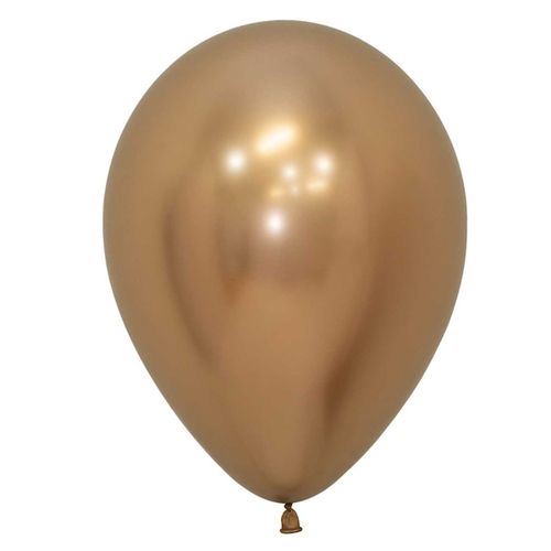 Globo reflex r-12 dorado 970 \ 169644 x50 pz.