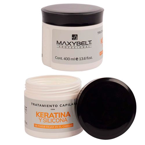 Tratamiento keratina silicona 08036006 maxybelt 400ml