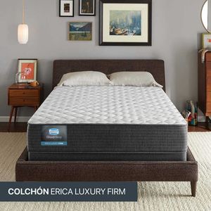 Colchón simmons twin 1.5 pl modelo erica luxury firm