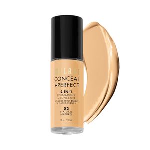 Base líquida mpcf-02 milani natural perfect 2en1 30ml