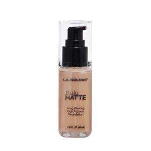 Base líquida matte clm358 l.a. colors warm honey 40ml