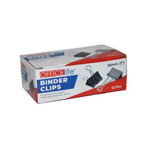 Clip metálico office life x12pz.ref:11020017 25mm