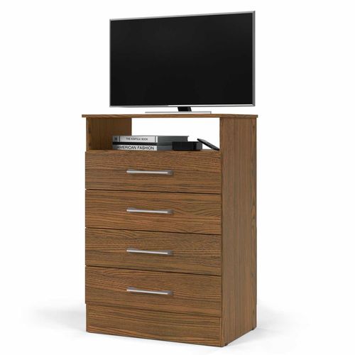 Comoda de Madera Batrol, 4 Cajones, 39x60x86cm, mdm3003-3 \ 40256