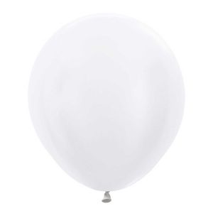 Globo satín r-18 perla 406 \ 152936 x25 globos