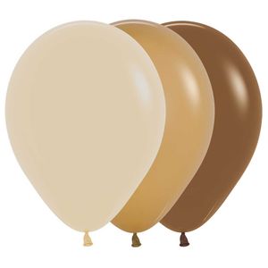 Globo fashion s r-12 surtido mezcla cafe 000 387260 x100 pz.