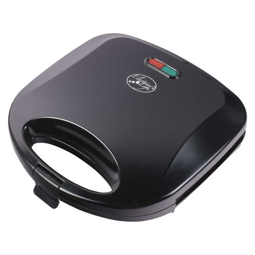 Sanduchera Electric Life, 2 Panes, 750W, Color Negro, SW-803