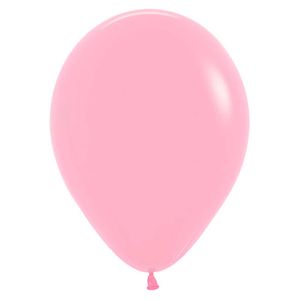 Globo fashion s r-12 rosado ref:009 \ 230351 x100 pz.