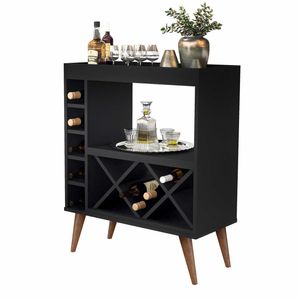 Bar adega chateau negro mdm1002-2