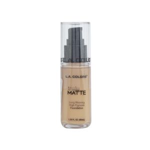 Base Líquida Matte L.A Colors, Nude, Larga Duración, 40ml, CLM353