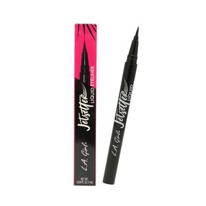 Delineador Líquido Jetsetter L.A Girl, Negro, Punta de Pincel, GLE657
