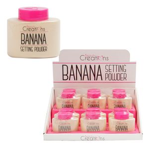 Polvo Sellador Banana Beauty Creations, Controla el Brillo, 42g, BSP01