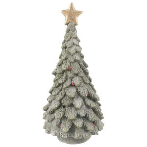 Adorno nav. poliresina arbol tg946559 (21x21x48cm) individual