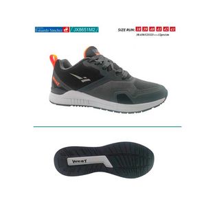 Zapato  hombre jx8651m2 dk.grey \ black \ orange (38-43)