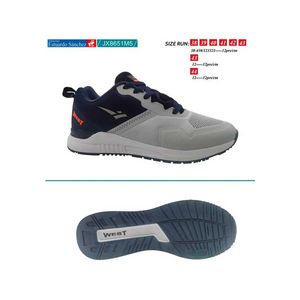 Zapato  hombre jx8651m5 lt.grey \ navy (43-44)