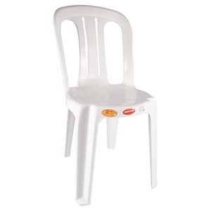 Silla Plástica PolinPlast, Blanca, 87x44x51cm, t0530000t