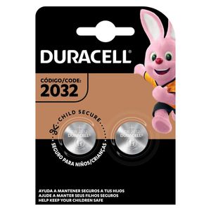 Duracell sp pila 2032 blister x2p. ref:038216