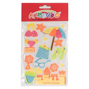 Figura de Fomix Aprendo, Playa, Sticker, EVA468040