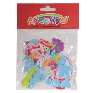 Figura de Fomix Aprendo, Sirena, Sticker, EVA51155