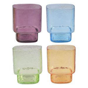 Vaso vidrio x4pz. ref:fa23001