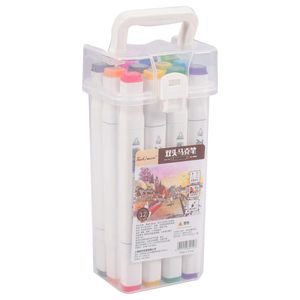 Marcador Doble Punta, Colores Surtidos, 12 Piezas, 16cm, es23791