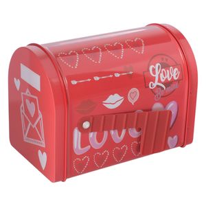 Caja metalica love ref:es23441 (13x9.5x8cm)