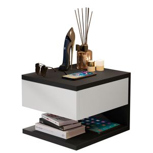 Mesa de Noche Batrol, 2 Cajones, 20x30x33.6cm, mdm6005-22