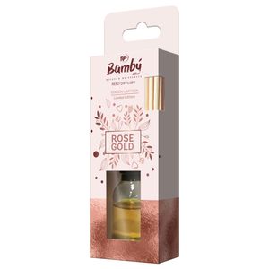 Difusor de Aroma, Tips de Bambú, 20ml, Rose Gold