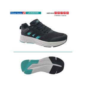 Zapato Deportivo, Mujer, Black Turquoise Coral, JX8680W5, (35-39)